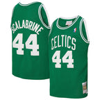 Men's Boston Celtics Brian Scalabrine Mitchell & Ness Kelly Green 2007 Hardwood Classics Swingman Jersey