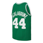 Men's Boston Celtics Brian Scalabrine Mitchell & Ness Kelly Green 2007 Hardwood Classics Swingman Jersey