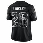 Men’s Saquon Barkley #26 Philadelphia Eagles Salute to Service Football Fan Jersey – Black