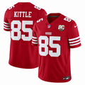 Men's George Kittle #85 San Francisco 49ers Team Vapor F.U.S.E. Stitched Limited Jersey