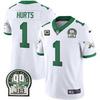 PHI Jerome Brown Retired Patch Gold & Kelly Jersey