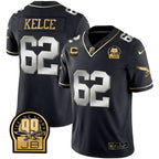 PHI Jerome Brown Retired Patch Gold & Kelly Jersey