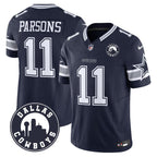 DAL "Dallas City" Patch Vapor Limited Jersey