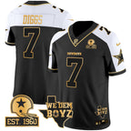 DAL Est. 1960 & We Dem Boyz Patch Gold Vapor Limited Jersey V2