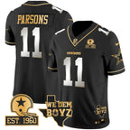 DAL Est. 1960 & We Dem Boyz Patch Gold Vapor Limited Jersey V2