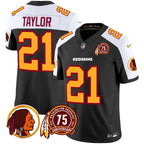 WR 75th Patch Throwback Vapor Limited Jersey