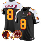 WR 75th Patch Throwback Vapor Limited Jersey