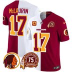 WR 75th Patch Throwback Vapor Limited Jersey