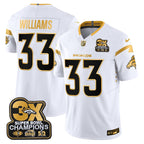 DB 3-Time Champions Patch Gold Vapor Limited Jersey