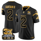 DB 3-Time Champions Patch Gold Vapor Limited Jersey