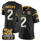 DB 3-Time Champions Patch Gold Vapor Limited Jersey