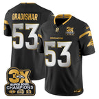DB 3-Time Champions Patch Gold Vapor Limited Jersey