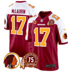 WR 75th Patch Throwback Game Jersey
