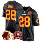 WR 75th Patch Throwback Game Jersey