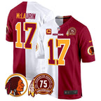 WR 75th Patch Throwback Game Jersey