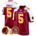 WR 75th Patch Throwback Game Jersey