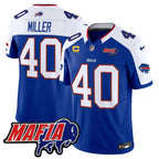 BB 2024 BUF Mafia Patch Vapor Limited Jersey