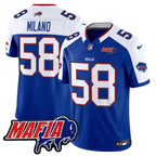 BB 2024 BUF Mafia Patch Vapor Limited Jersey