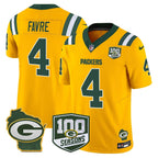 GB 100th Season & Home Patch Vapor Limited Jersey