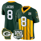 GB 100th Season & Home Patch Vapor Limited Jersey