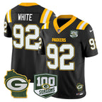 GB 100th Season & Home Patch Vapor Limited Jersey
