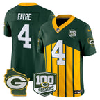 GB 100th Season & Home Patch Vapor Limited Jersey