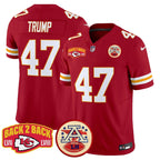 KC Super Back 2 Back Patch Vapor Limited Jersey