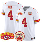 KC Super Back 2 Back Patch Vapor Limited Jersey