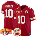 KC Super Back 2 Back Patch Vapor Limited Jersey