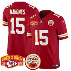 KC Super Back 2 Back Patch Vapor Limited Jersey