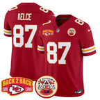 KC Super Back 2 Back Patch Vapor Limited Jersey