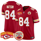 KC Super Back 2 Back Patch Vapor Limited Jersey
