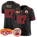 KC Super Back 2 Back Patch Vapor Limited Jersey