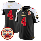 KC 2024 Lamar Hunt Patch Vapor Limited Jersey