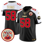 KC 2024 Lamar Hunt Patch Vapor Limited Jersey