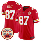 KC 2024 Lamar Hunt Patch Vapor Limited Jersey