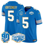 DET 2024 NFC North Division Champions Patch Gold Trim Vapor Limited Jersey