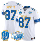 DET 2024 NFC North Division Champions Patch Gold Trim Vapor Limited Jersey