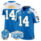 DET 2024 NFC North Division Champions Patch Gold Trim Vapor Limited Jersey
