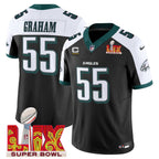 PE Super Bowl LIX Patch Vapor Limited Jersey