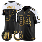 IND 2025 Jim Irsay Patch Gold Vapor Limited Jersey