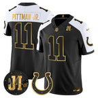 IND 2025 Jim Irsay Patch Gold Vapor Limited Jersey