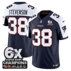 NE 6-Time Champions Patch Vapor Limited Jersey