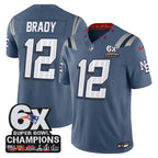 NE 6-Time Champions Patch Vapor Limited Jersey