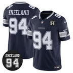 DAL #94 Marshawn Kneeland Memorial Patch Vapor Limited Jersey
