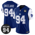 DAL #94 Marshawn Kneeland Memorial Patch Vapor Limited Jersey