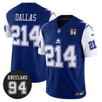 DAL #94 Marshawn Kneeland Memorial Patch Vapor Limited Jersey