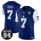DAL #94 Marshawn Kneeland Memorial Patch Vapor Limited Jersey