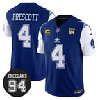 DAL #94 Marshawn Kneeland Memorial Patch Vapor Limited Jersey
