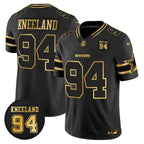 DAL #94 Marshawn Kneeland Memorial Patch Gold Vapor Limited Jersey